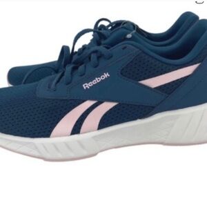 Reebok Women’s Navy and Light Pink Sneakers